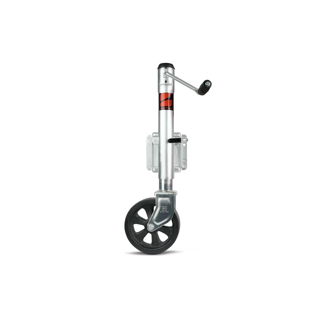 Boat Jack with Wheel, Swivel Mount, 8" Poly Wheel, 1500lb Capacity L70278