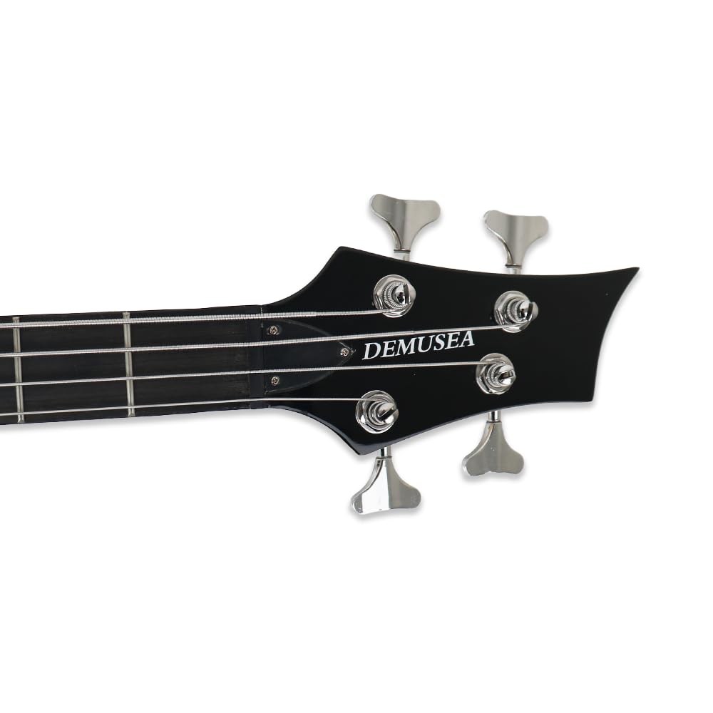 Black Full Size 24 Fret 4 String PJ Electric Bass Guitar R209