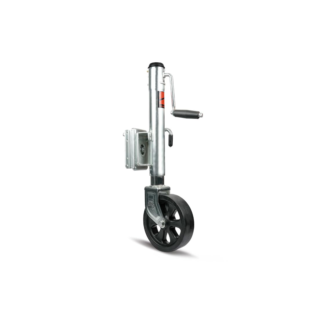 Boat Jack with Wheel, Swivel Mount, 8" Poly Wheel, 1500lb Capacity L70278