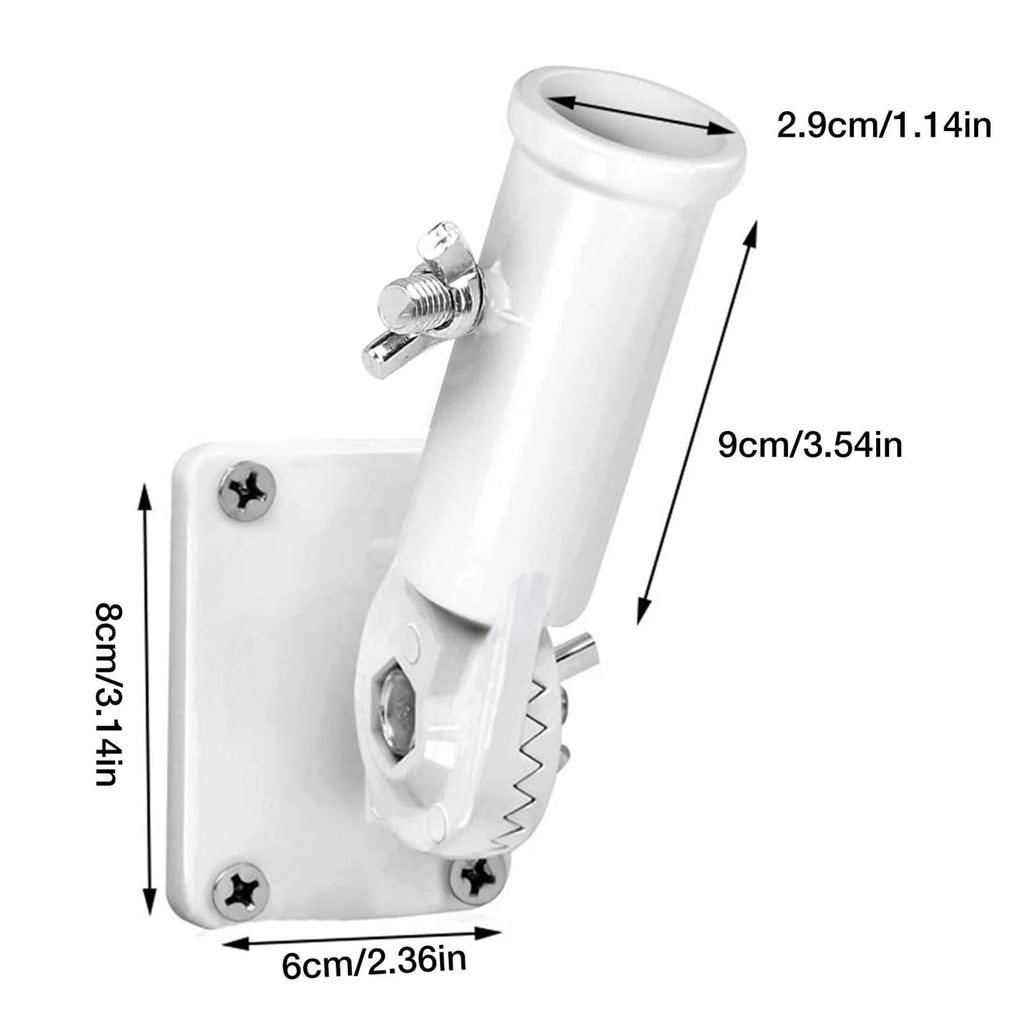 Wall-Mounted Aluminum Alloy Flagpole Bracket G430746