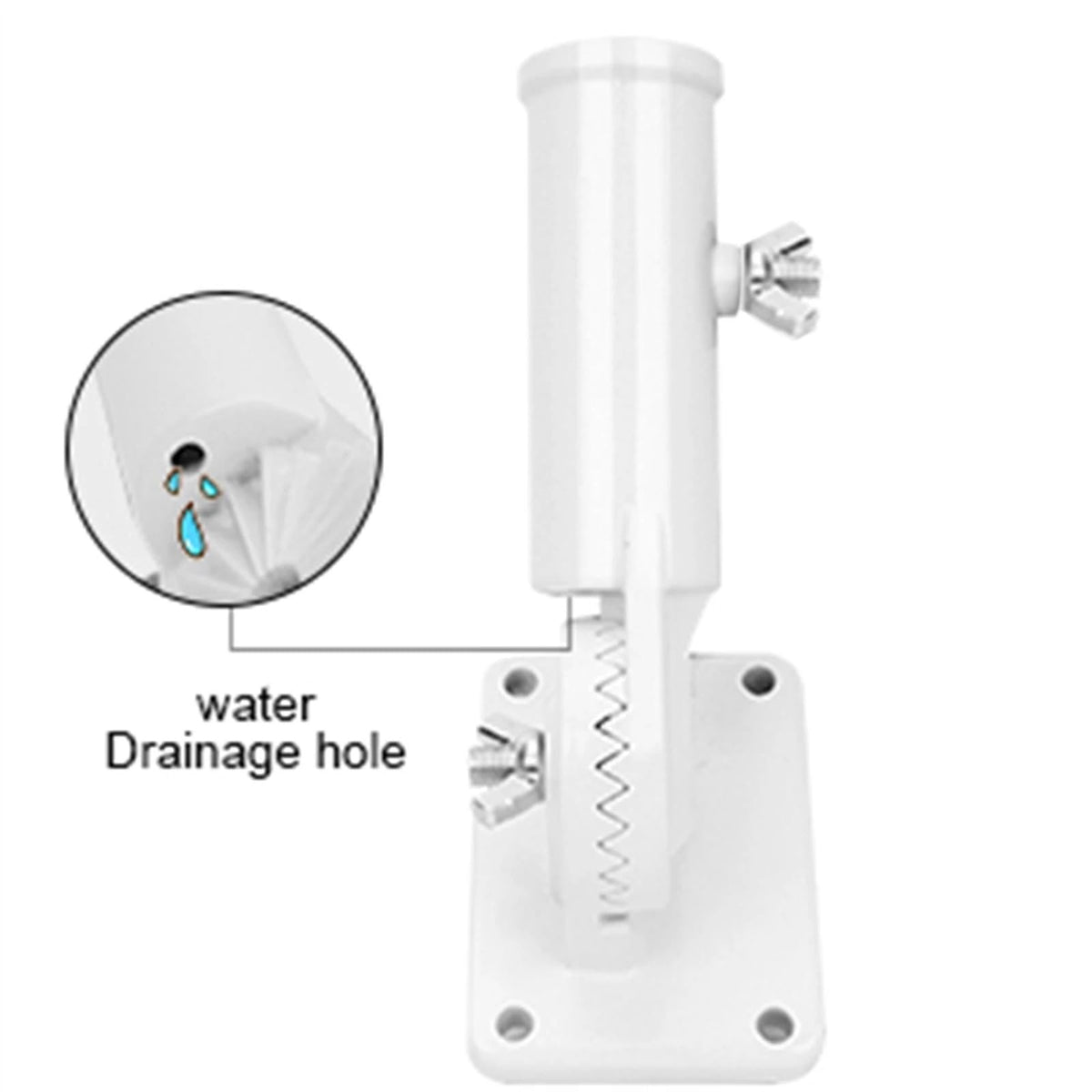 Wall-Mounted Aluminum Alloy Flagpole Bracket G430746