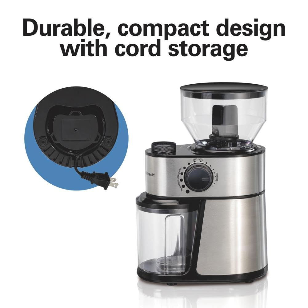Electric Burr Coffee Grinder 16 oz H6164