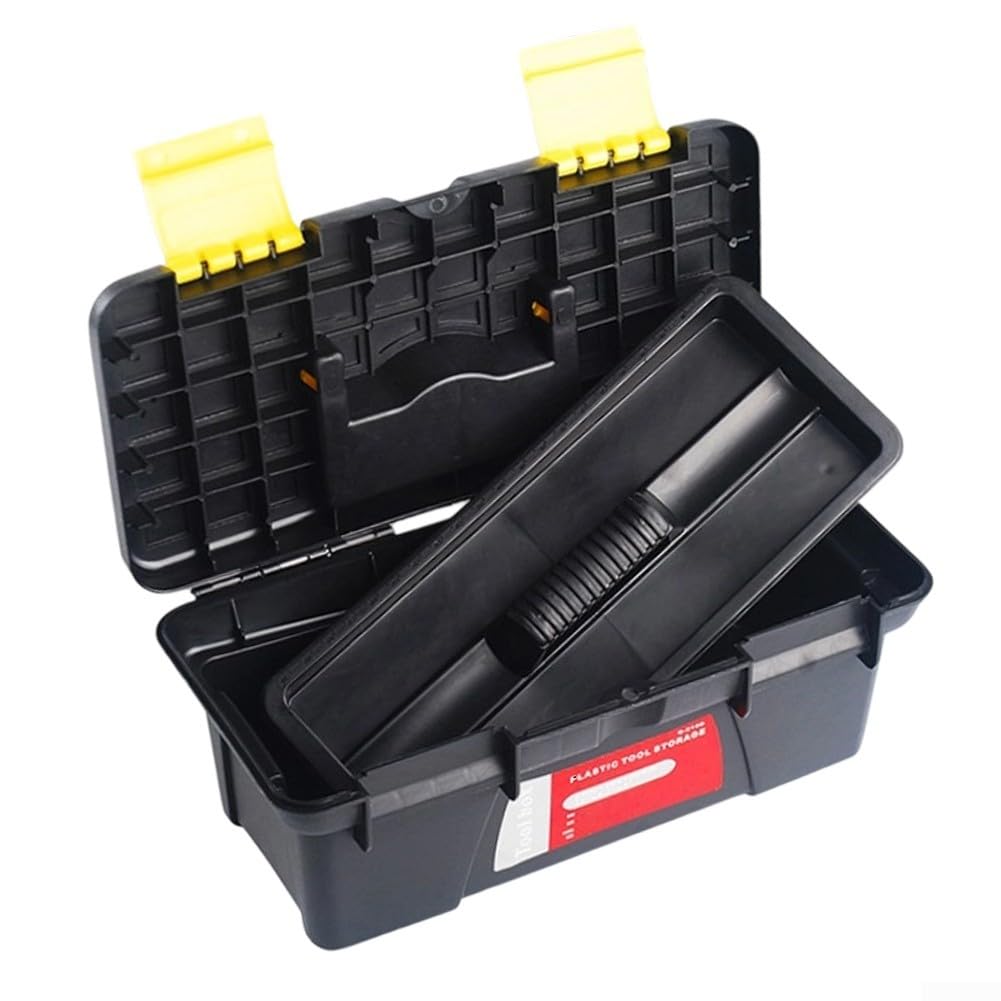10 Inch Plastic Toolbox with 2 Layer Organization F27630
