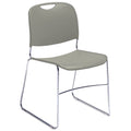 Stack Chair - Gray - Lot of 1 U433