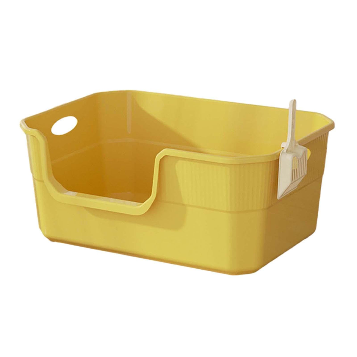Open Top Cat Litter Tray with High Sides PP I112140