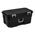 22 Gallon Lockable Wheeled Plastic Storage Trunk X468