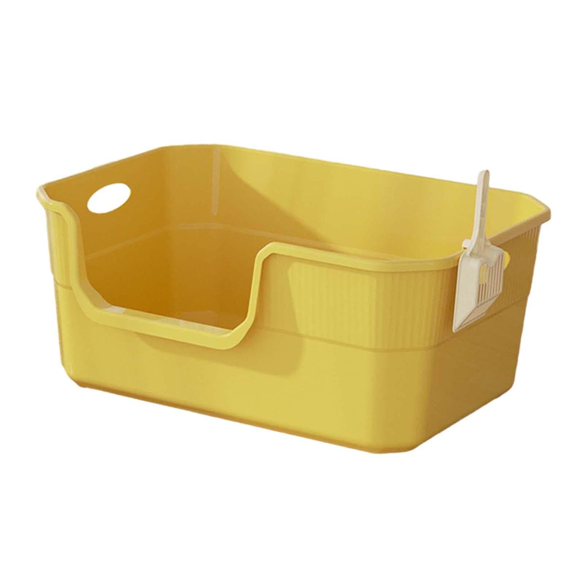 Open Top Cat Litter Tray with High Sides PP I112140