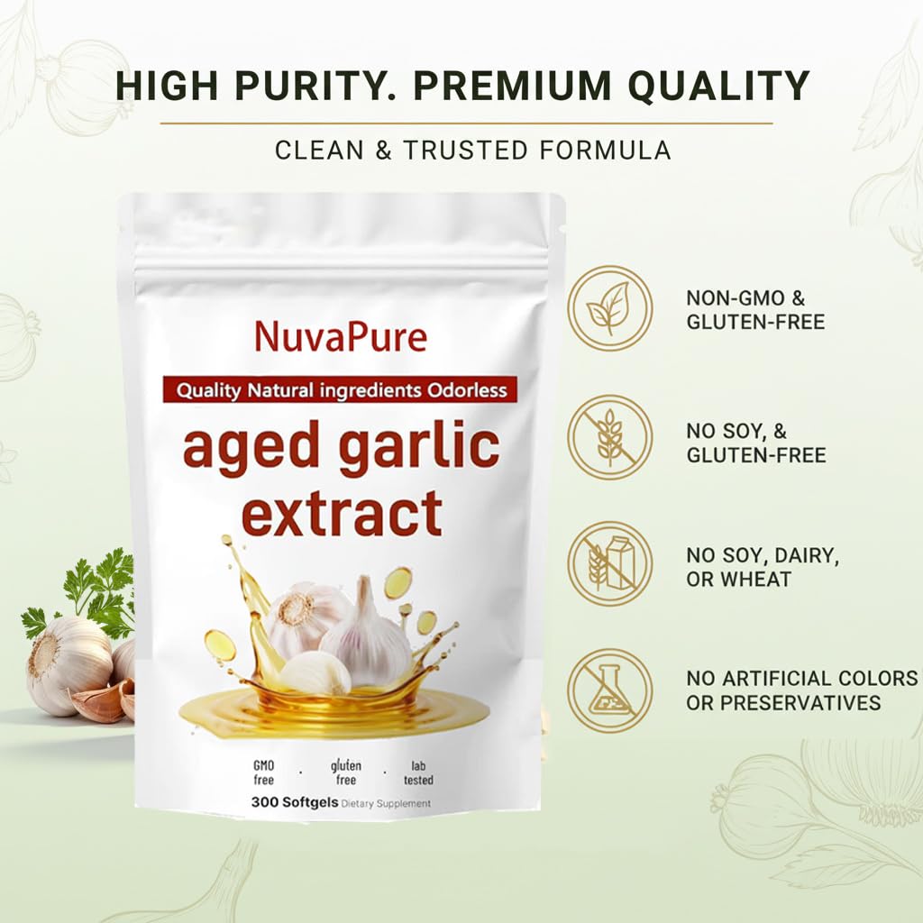 Aged Garlic Extract 300 Capsules L798
