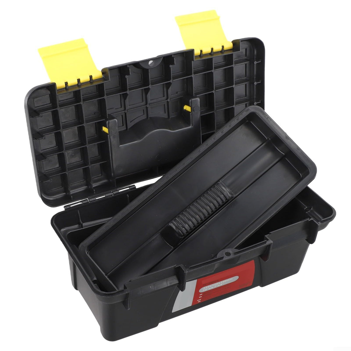 10 Inch Plastic Toolbox with 2 Layer Organization F27630