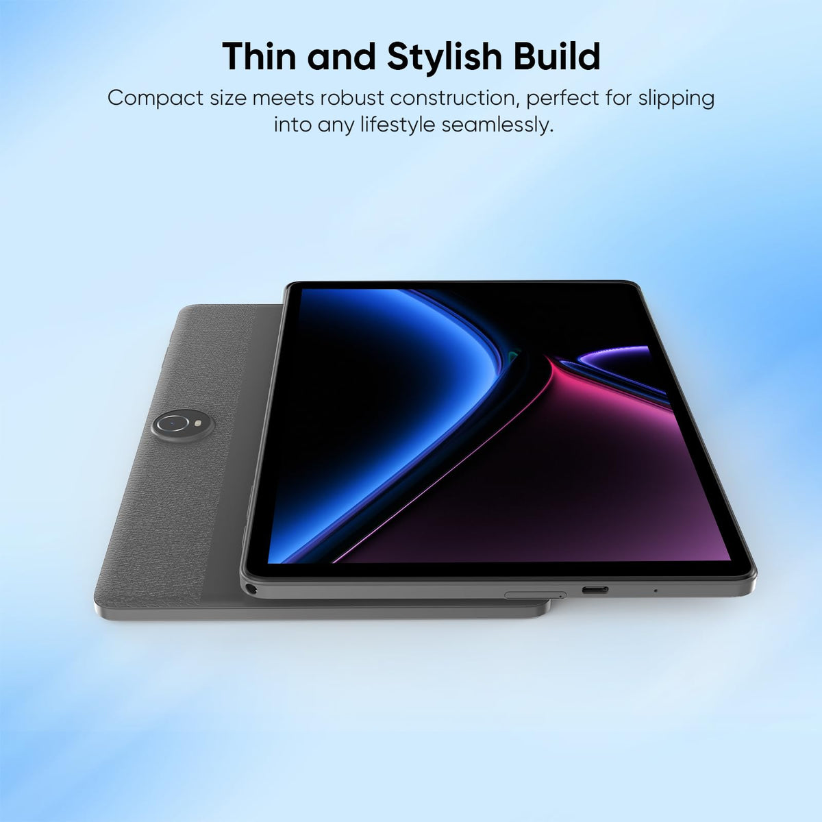 11 Inch Android 16 Tablet with Keyboard, 32GB RAM 128GB ROM, 8000mAh, Black H593