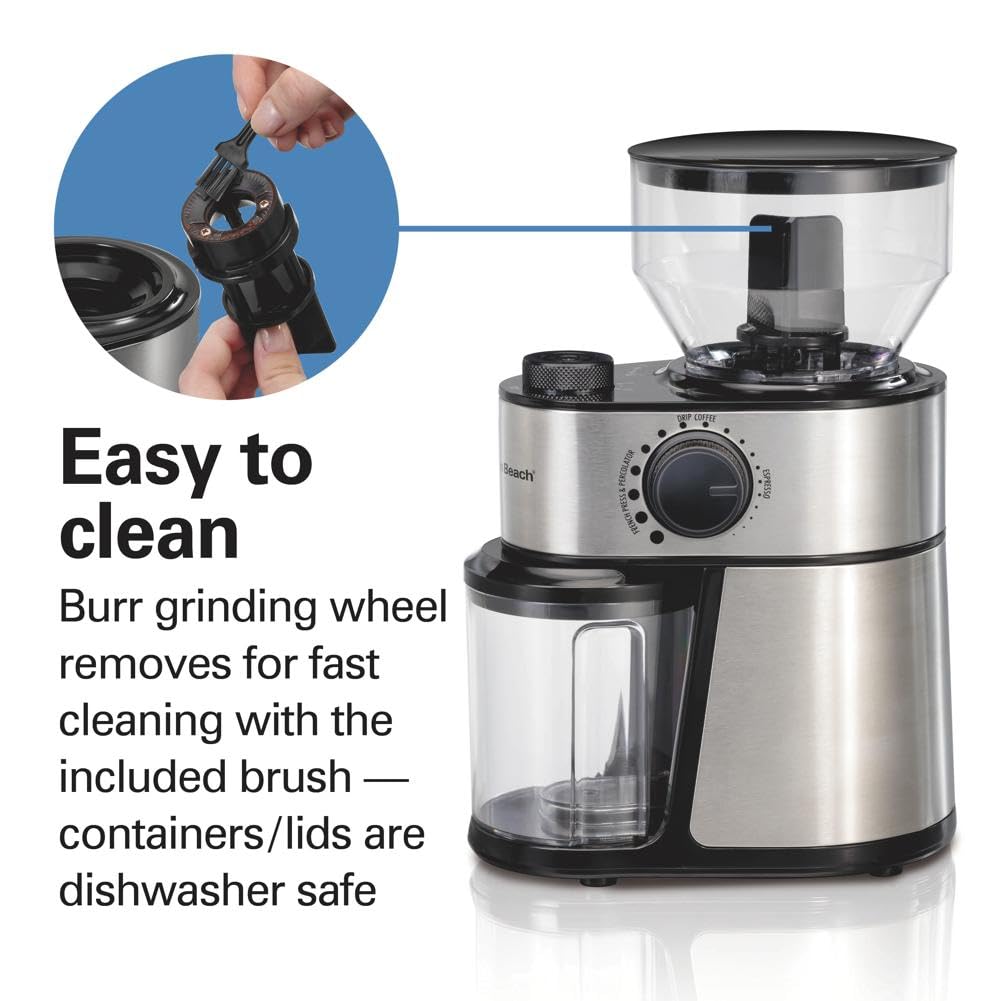 Electric Burr Coffee Grinder 16 oz H6164