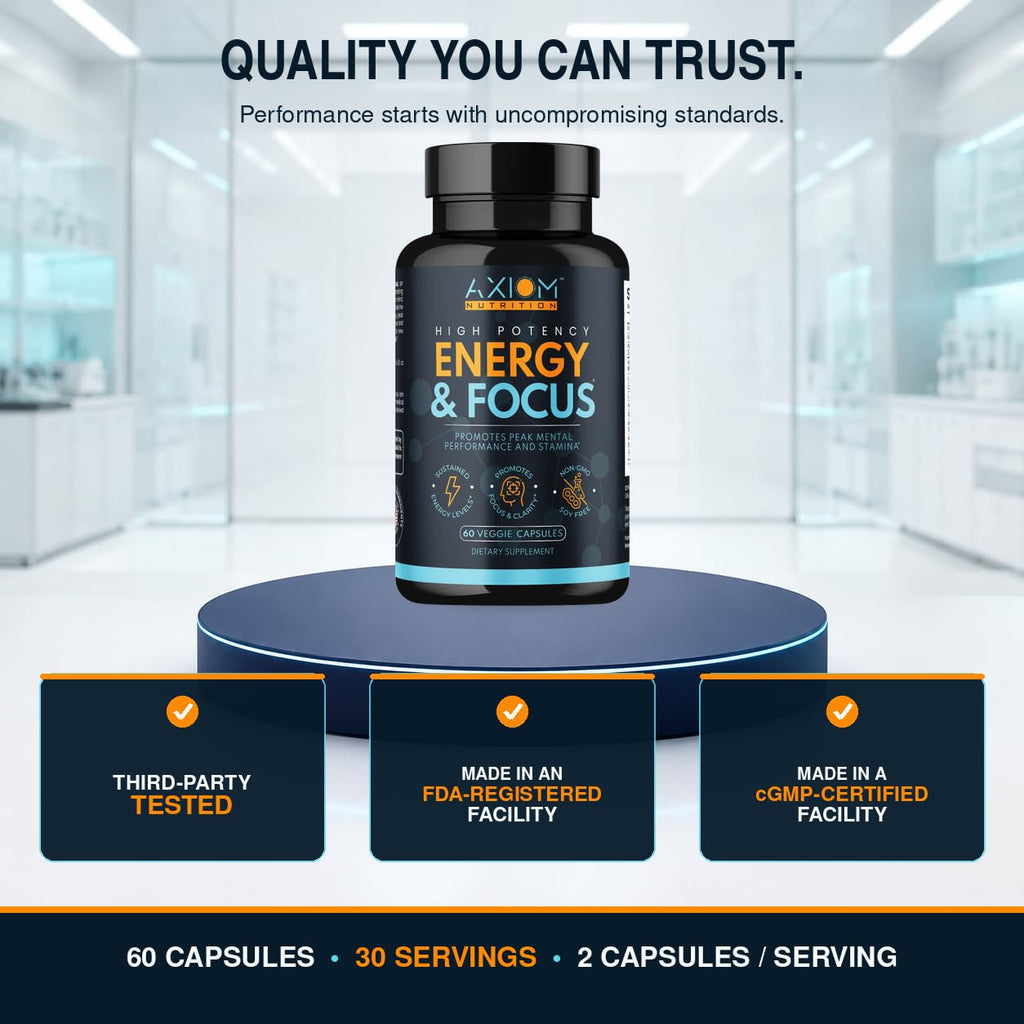 200mg Caffeine Lions Mane Mushroom 60 Capsules W559140