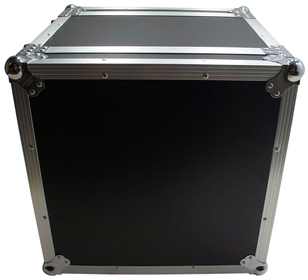 10U Rack Case with Casters 16 Inch Depth R31412