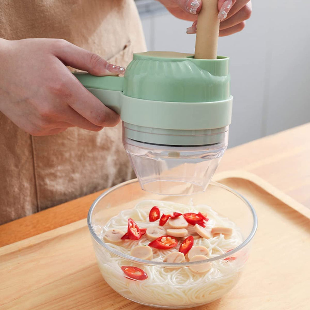 4 in 1 Portable Electric Vegetable Cutter Set Y473
