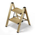2 Step Aluminum Foldable Step Stool L327582