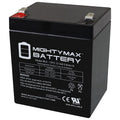 12 Volt 5 AH Rechargeable SLA AGM Battery P1753