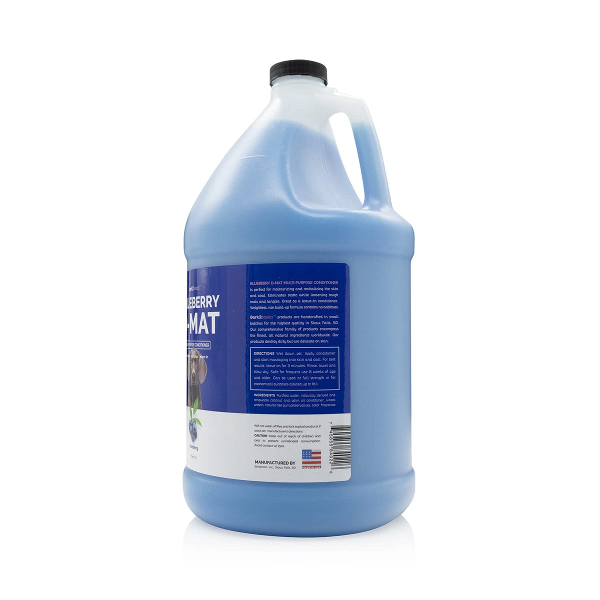 Blueberry Dog Conditioner and Pet Detangler 1 Gallon V2683