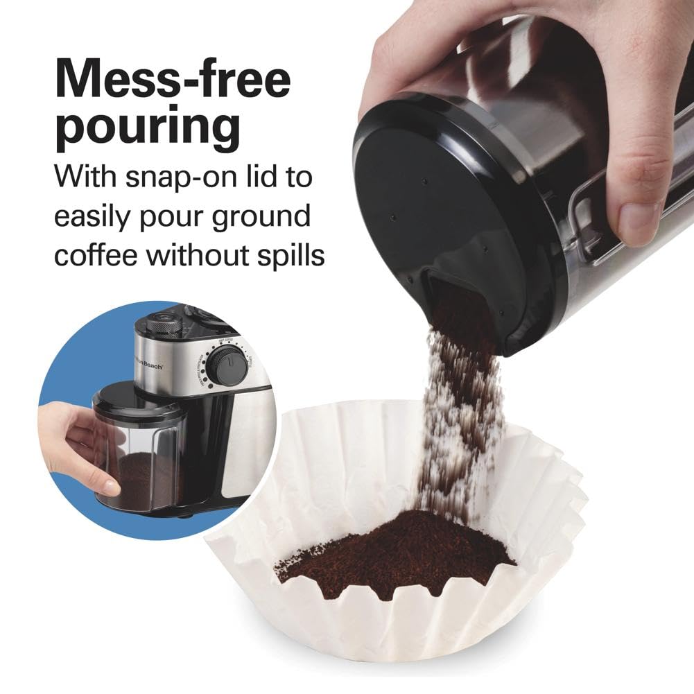 Electric Burr Coffee Grinder 16 oz H6164