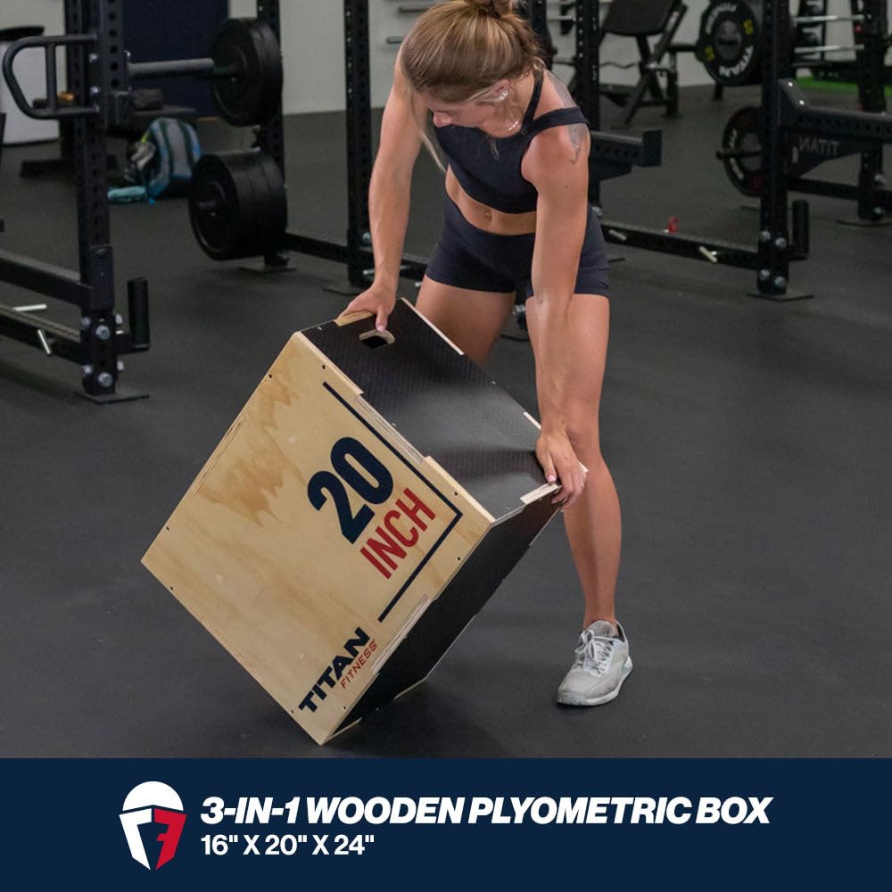 3-in-1 Wood Plyo Jump Box B271707