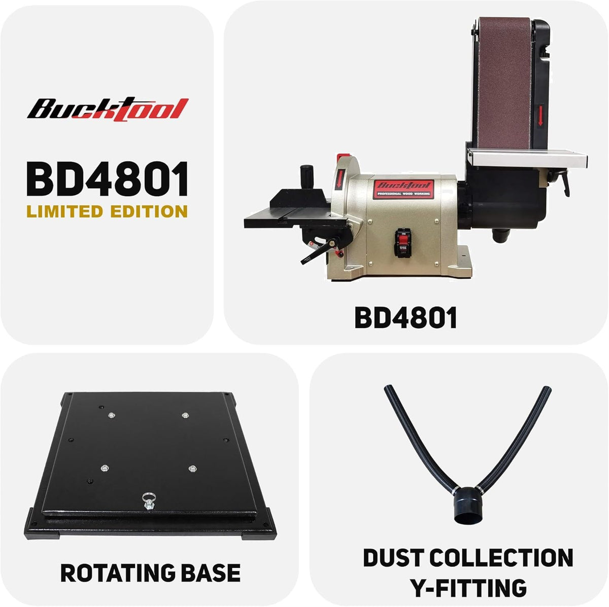 Belt Disc Sander with Rotating Base X631