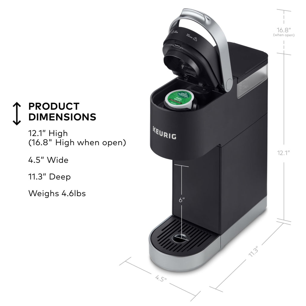 Single Serve K-Cup Pod Coffee Maker, Matte Black V768