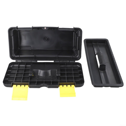 10 Inch Plastic Toolbox with 2 Layer Organization F27630