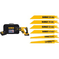 20V MAX XR Compact Reciprocating Saw and 6 Pieces Reciprocating Saw Blades Set I228795