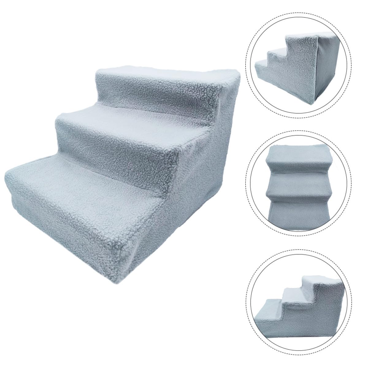 Non-Slip Gray Pet Stairs S453