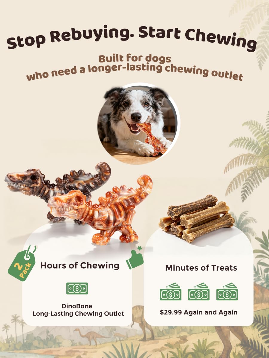 2-Pack Tough Dog Chew Toys M9312