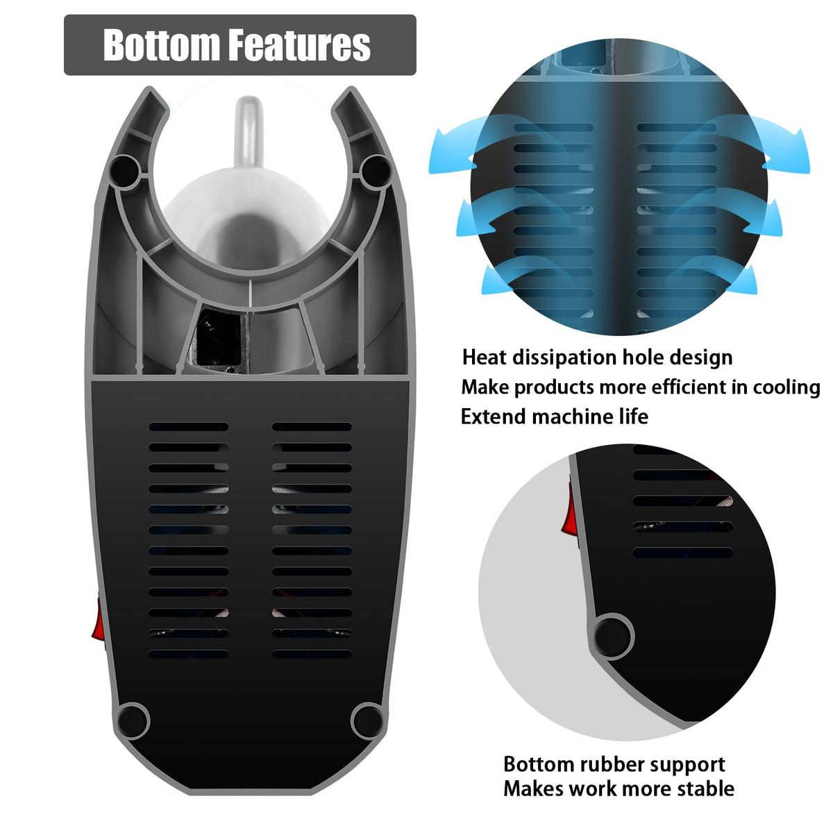 Ice Shaver Machine with Ice Tray X5497