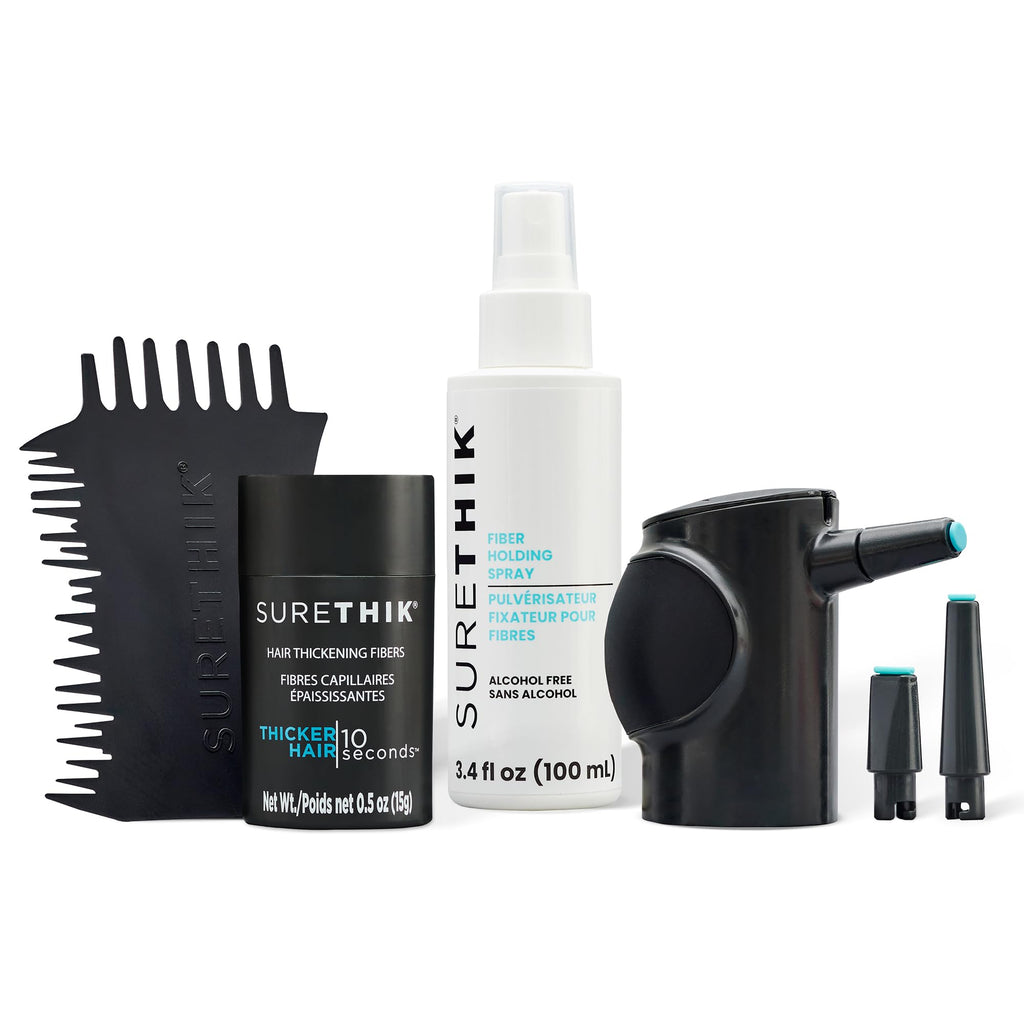 15g Hair Fiber 4 Piece Set with Application Tools P4924