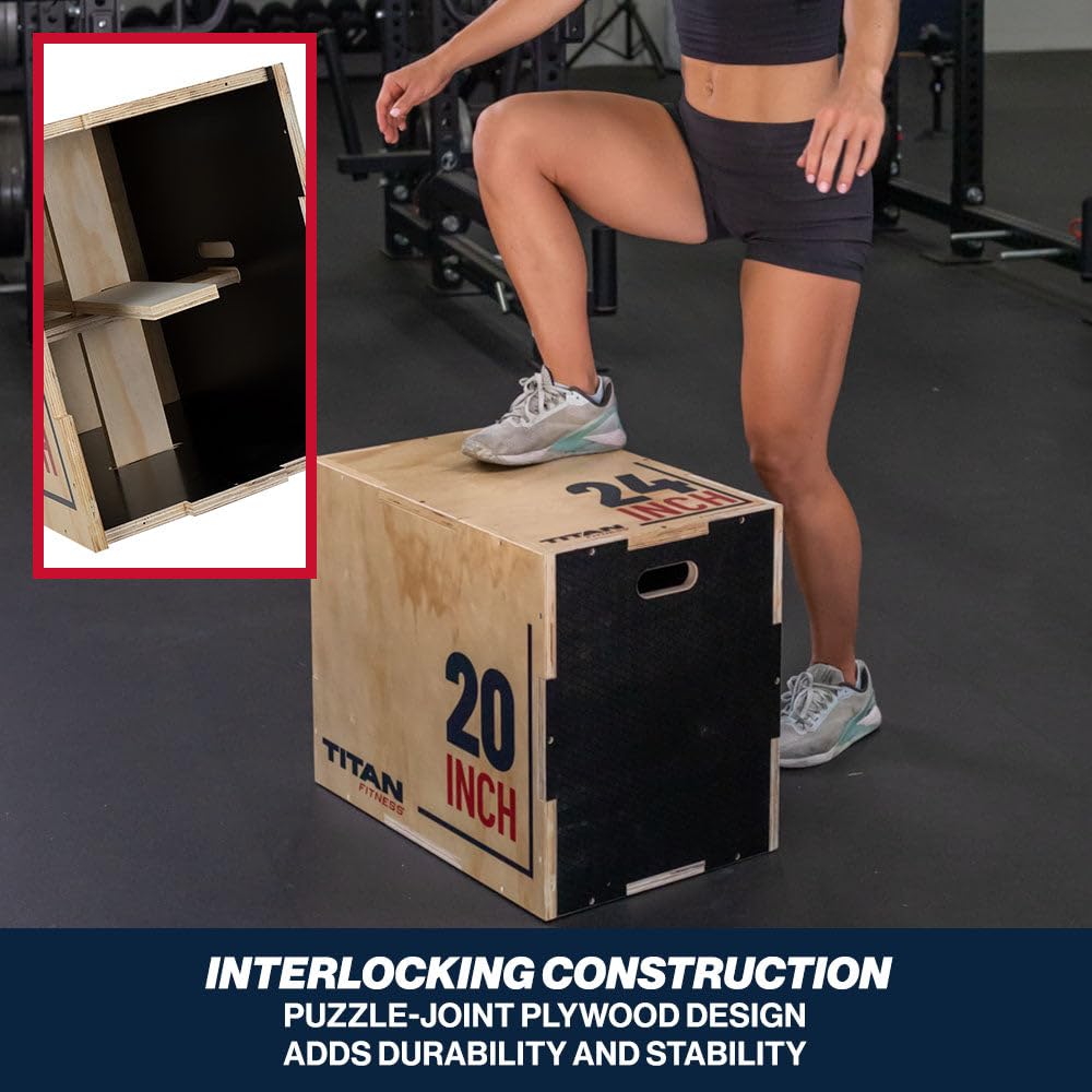 3-in-1 Wood Plyo Jump Box B271707