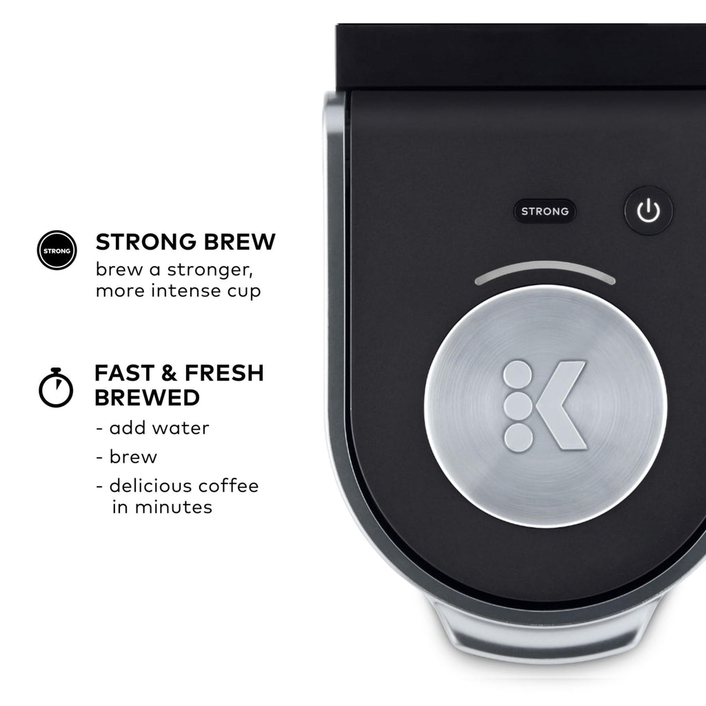 Single Serve K-Cup Pod Coffee Maker, Matte Black V768