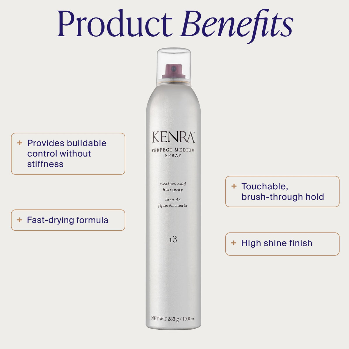 Medium Hold Fast-Drying Hair Spray B887