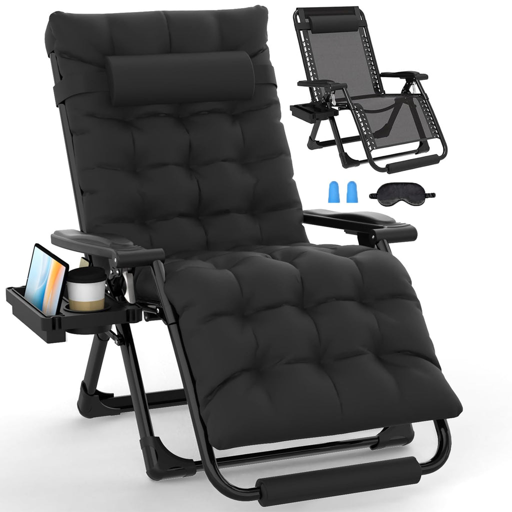 Oversized Zero Gravity Chair XL Black R231