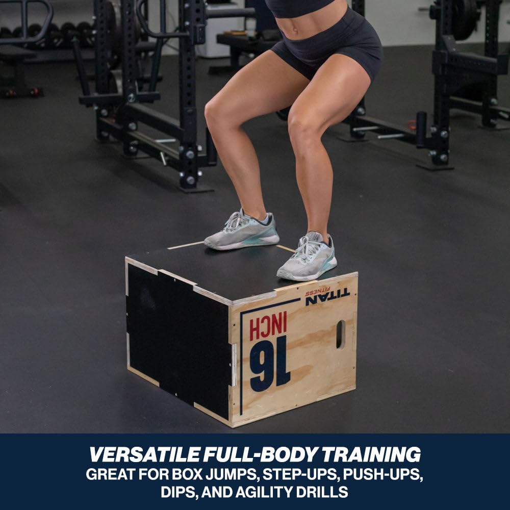 3-in-1 Wood Plyo Jump Box B271707