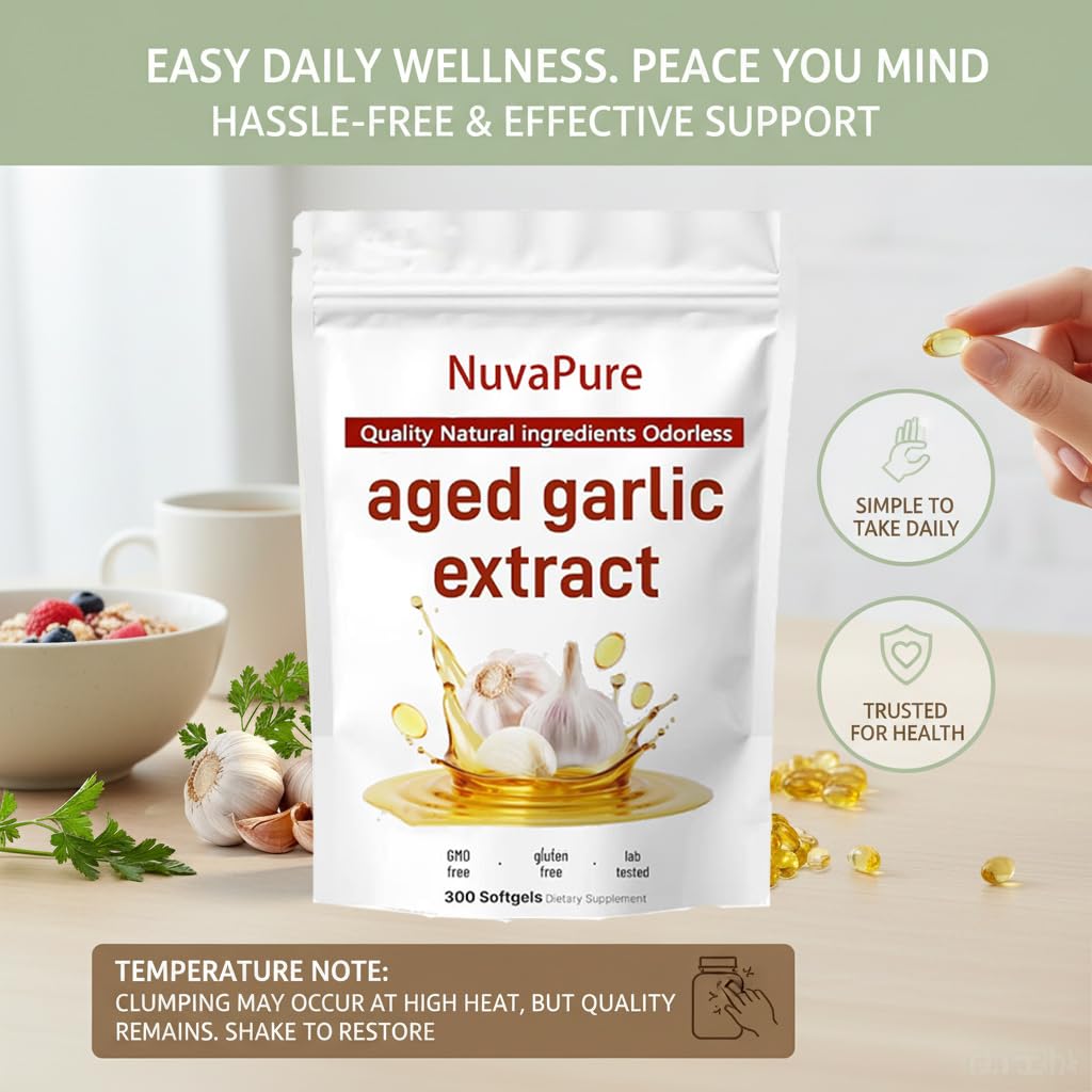 Aged Garlic Extract 300 Capsules L798