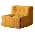 Yellow Corduroy Bean Bag Chair K32831
