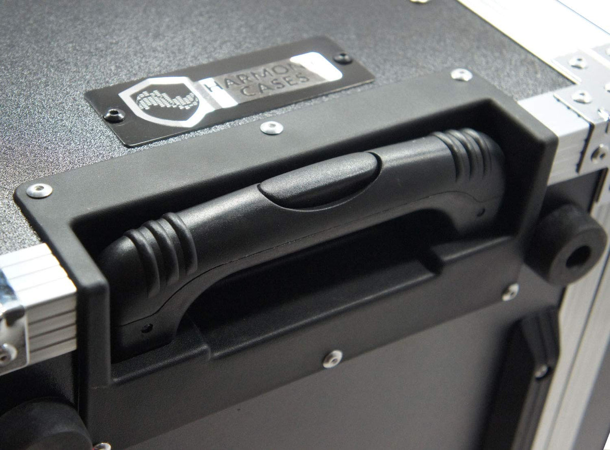 10U Rack Case with Casters 16 Inch Depth R31412