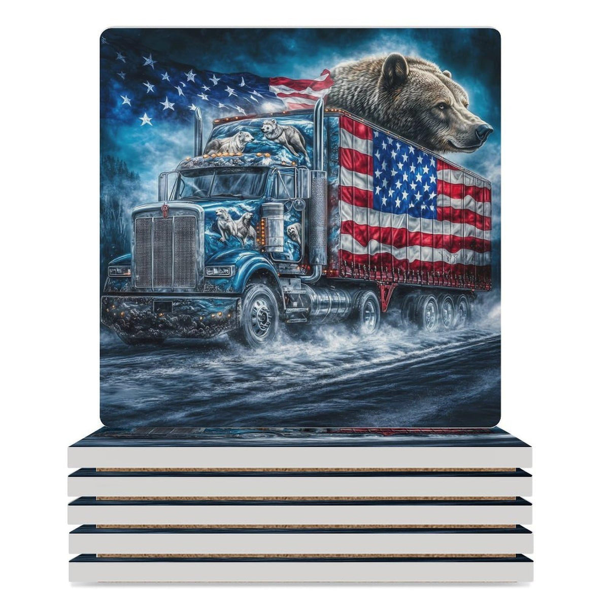 Ceramic Coasters Set Y59111