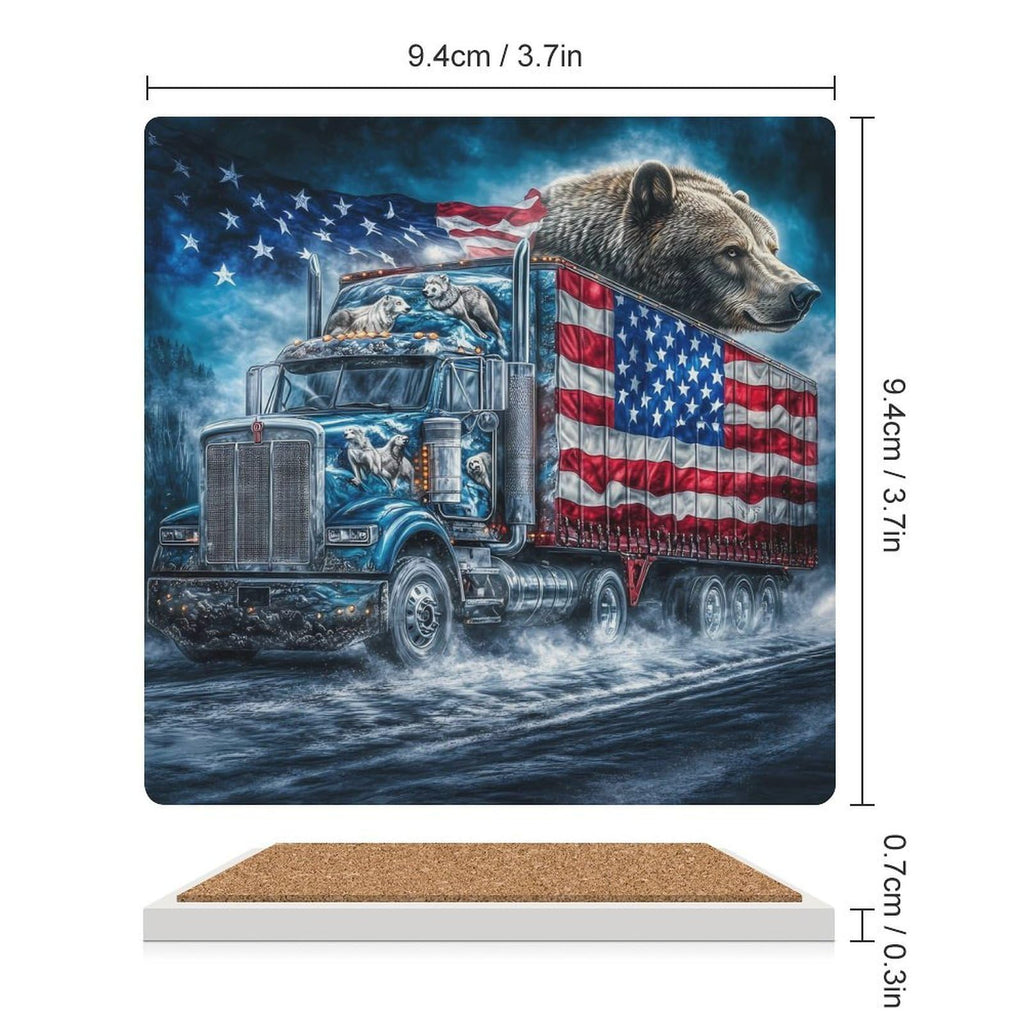 Ceramic Coasters Set Y59111