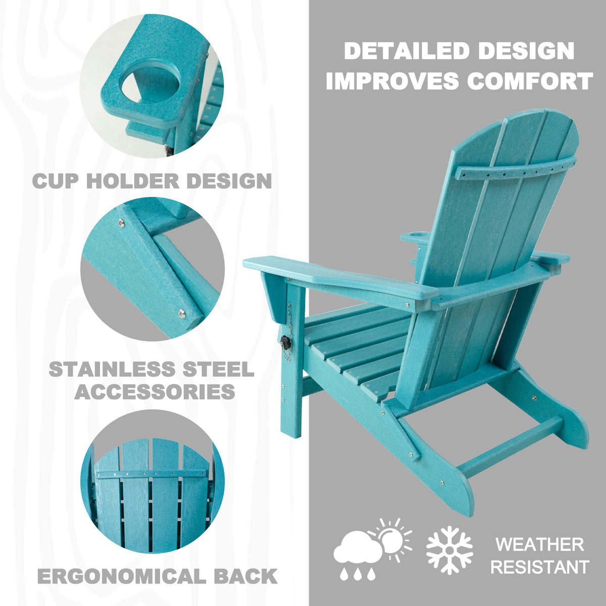 Folding Adirondack Chair N934789