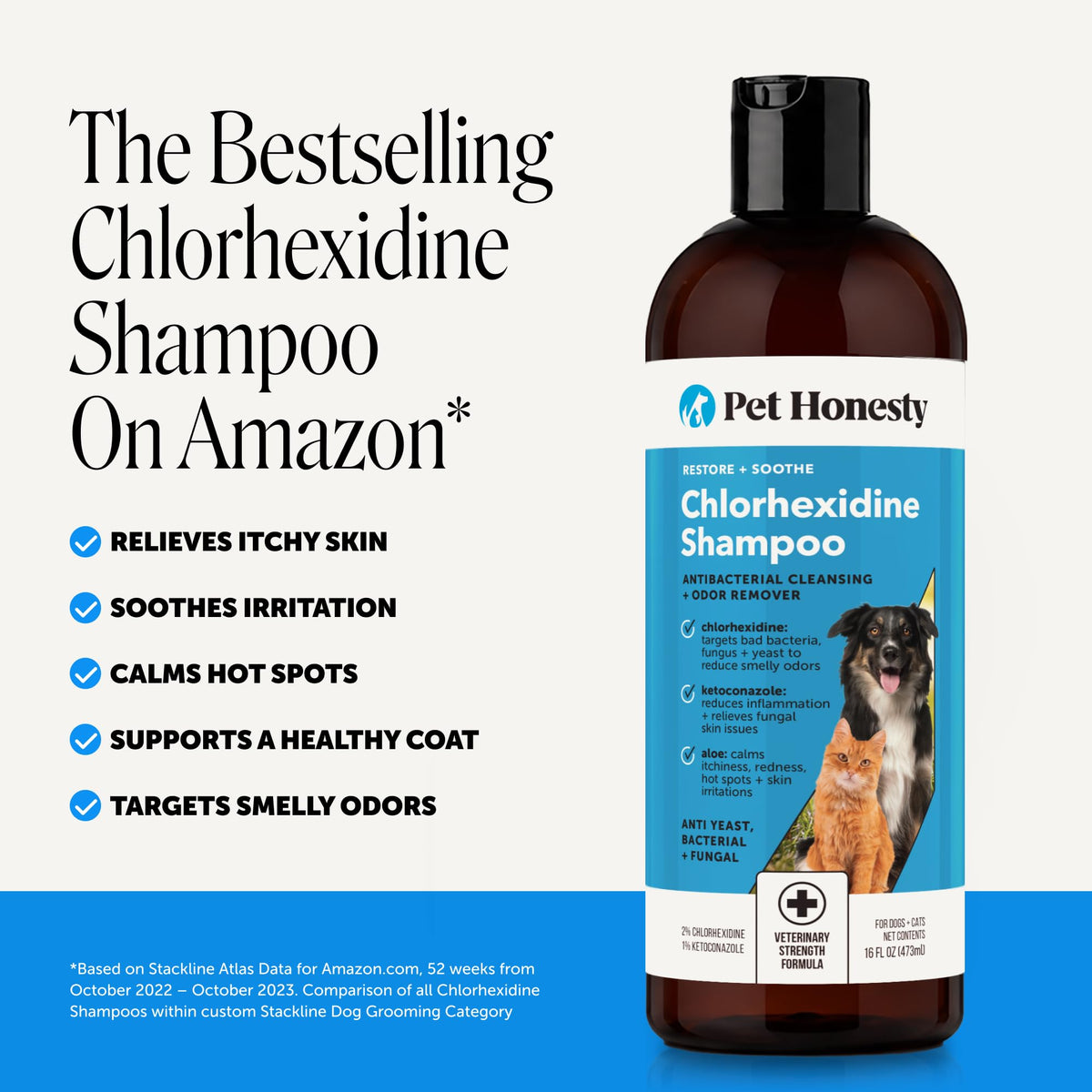 Chlorhexidine Dog Shampoo 16oz S737949