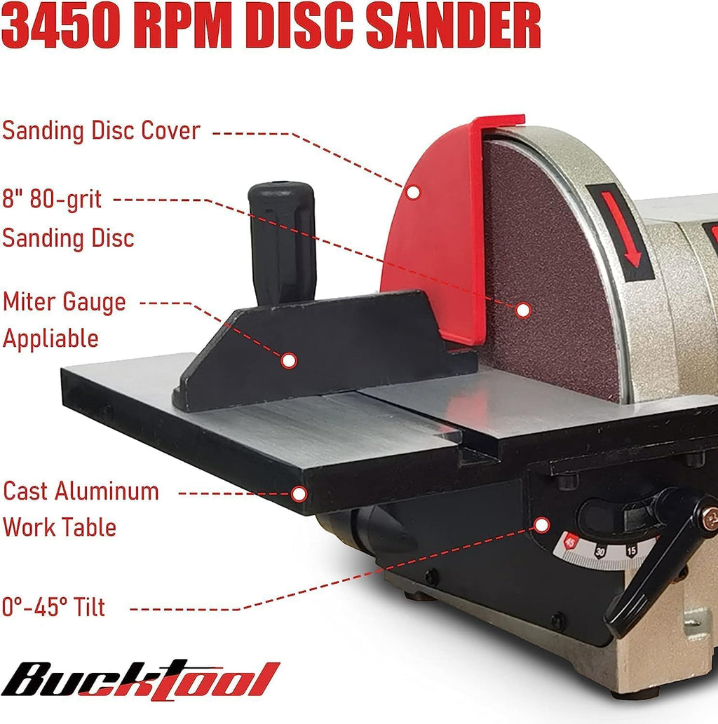 Belt Disc Sander with Rotating Base X631