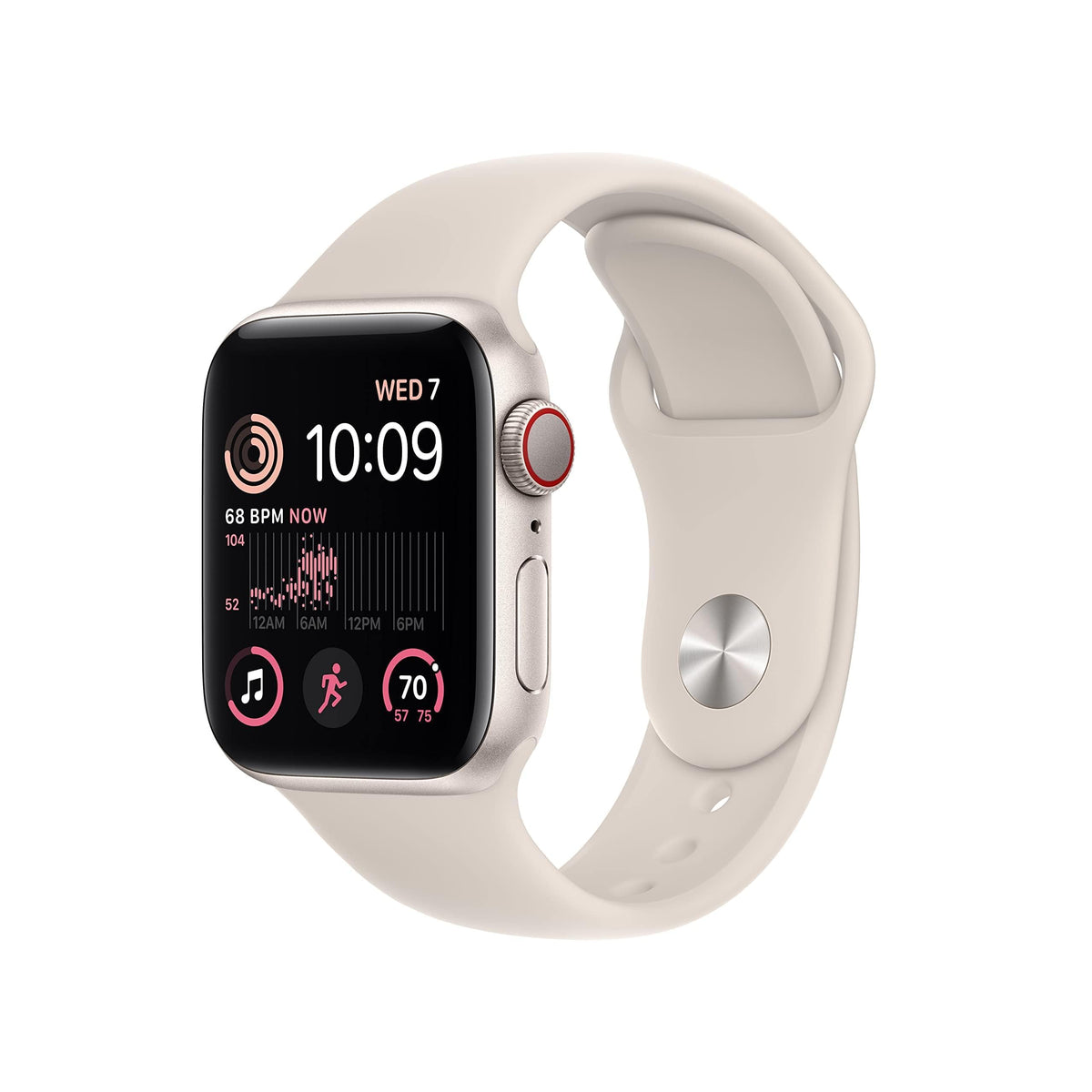 GPS + Cellular 40mm Starlight Aluminum Case with Sport Band Smartwatch B711