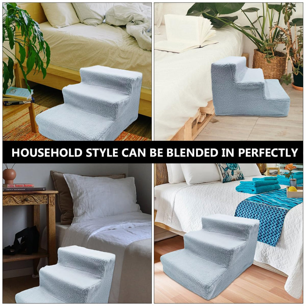 Non-Slip Gray Pet Stairs S453