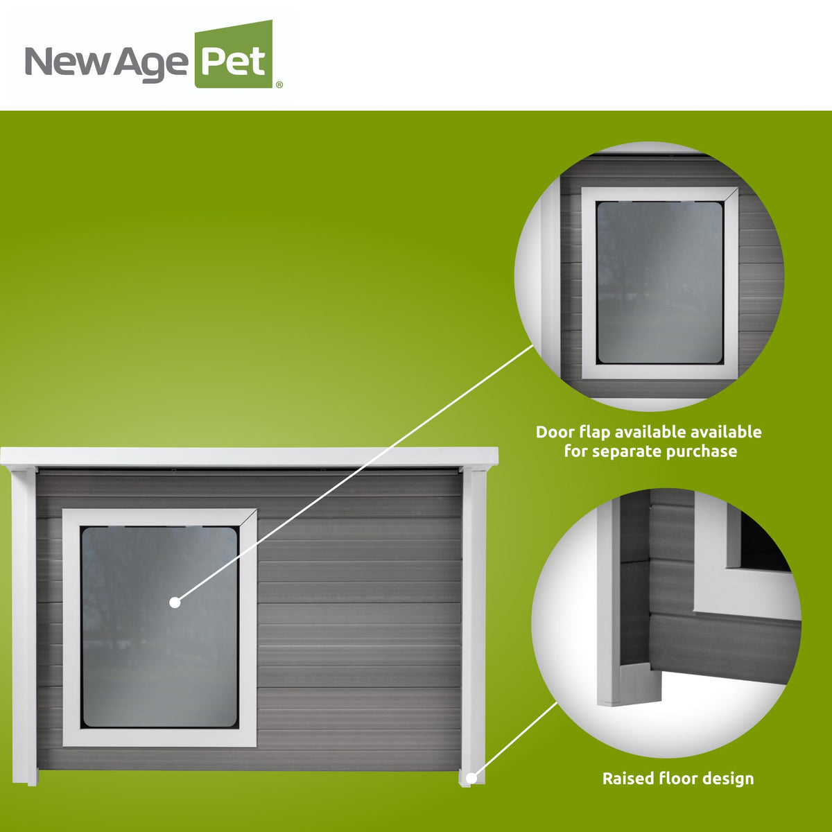 X-Large Grey Dog House W51358