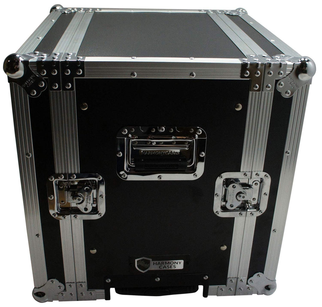 10U Rack Case with Casters 16 Inch Depth R31412