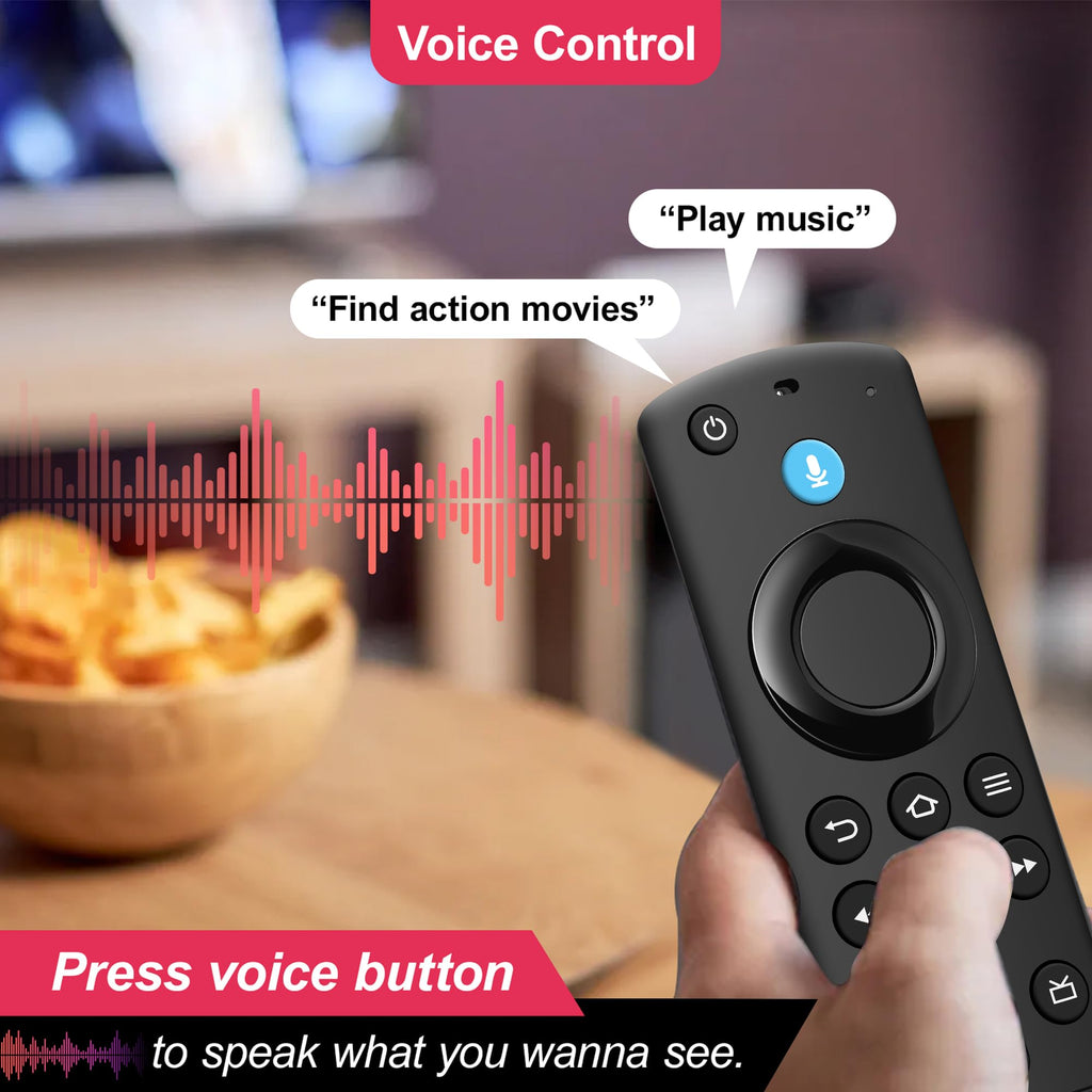 Replacement Fire Stick Remote with Power Volume Buttons Voice Search X111364