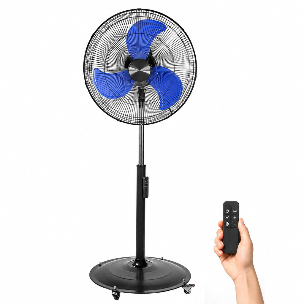 20 Inch Oscillating Pedestal Fan with Remote Control O721720